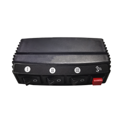 Switch de 4 interruptores para Encendido/Apagado y Control de patrones de destello