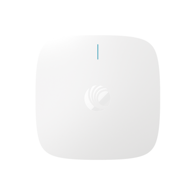 Punto de Acceso Empresarial Wi-Fi 6/6E XE3-4 / 3 Radios (2.4, 5 y 6 GHz) Definidos por Software (SDR) / Hasta 1,500 Clientes / Gestión desde la Nube cnMaestro / Seguridad WPA3 / Montaje en Techo o Plafón / Alimentación PoE