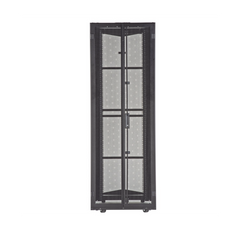 Gabinete FlexFusion para Centros de Datos, 42 UR, 600 mm de Ancho, 1070 mm de Profundidad, Fabricado en Acero, Color Negro