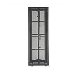 Gabinete FlexFusion para Centros de Datos, 42 UR, 600 mm de Ancho, 1070 mm de Profundidad, Fabricado en Acero, Color Negro