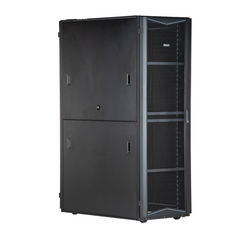 Gabinete FlexFusion para Centros de Datos, 42 UR, 700 mm de Ancho, 1200 mm de Profundidad, Fabricado en Acero, Color Negro
