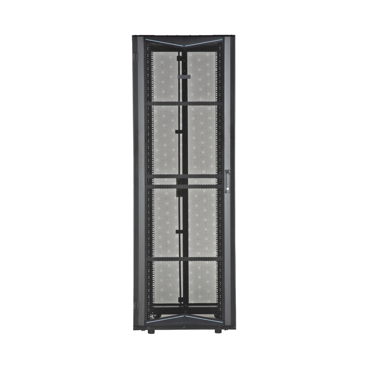 Gabinete FlexFusion para Centros de Datos, 45 UR, 800 mm de Ancho, 1200 mm de Profundidad, Fabricado en Acero, Color Negro
