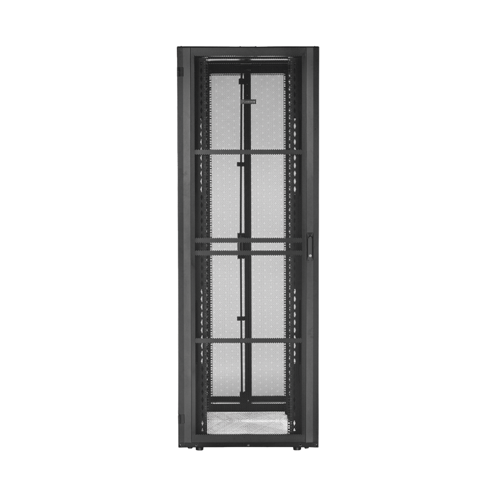 Gabinete FlexFusion™ XGL (Light) para Centros de Datos, 42 UR, 600 mm de Ancho, 1070 mm de Profundidad, Fabricado en Acero, Color Negro