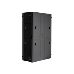 Gabinete FlexFusion™ XGL (Light) para Centros de Datos, 42 UR, 600 mm de Ancho, 1070 mm de Profundidad, Fabricado en Acero, Color Negro