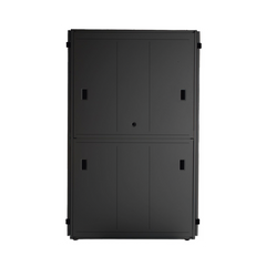 Gabinete FlexFusion™ XGL (Light) para Centros de Datos, 42 UR, 800 mm de Ancho, 1070 mm de Profundidad, Fabricado en Acero, Color Negro