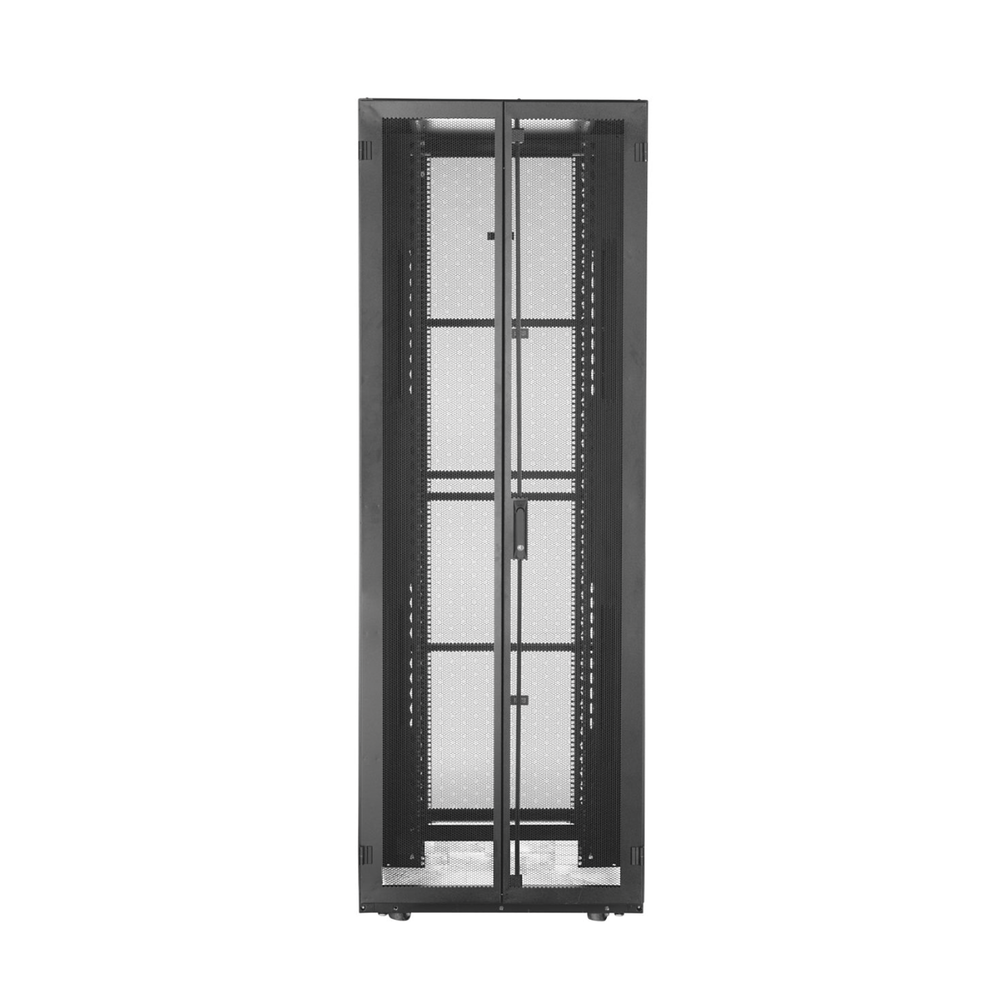 Gabinete FlexFusion™ XGL (Light) para Centros de Datos, 42 UR, 800 mm de Ancho, 1070 mm de Profundidad, Fabricado en Acero, Color Negro