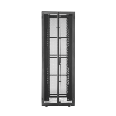 Gabinete FlexFusion™ XGL (Light) para Centros de Datos, 42 UR, 800 mm de Ancho, 1070 mm de Profundidad, Fabricado en Acero, Color Negro