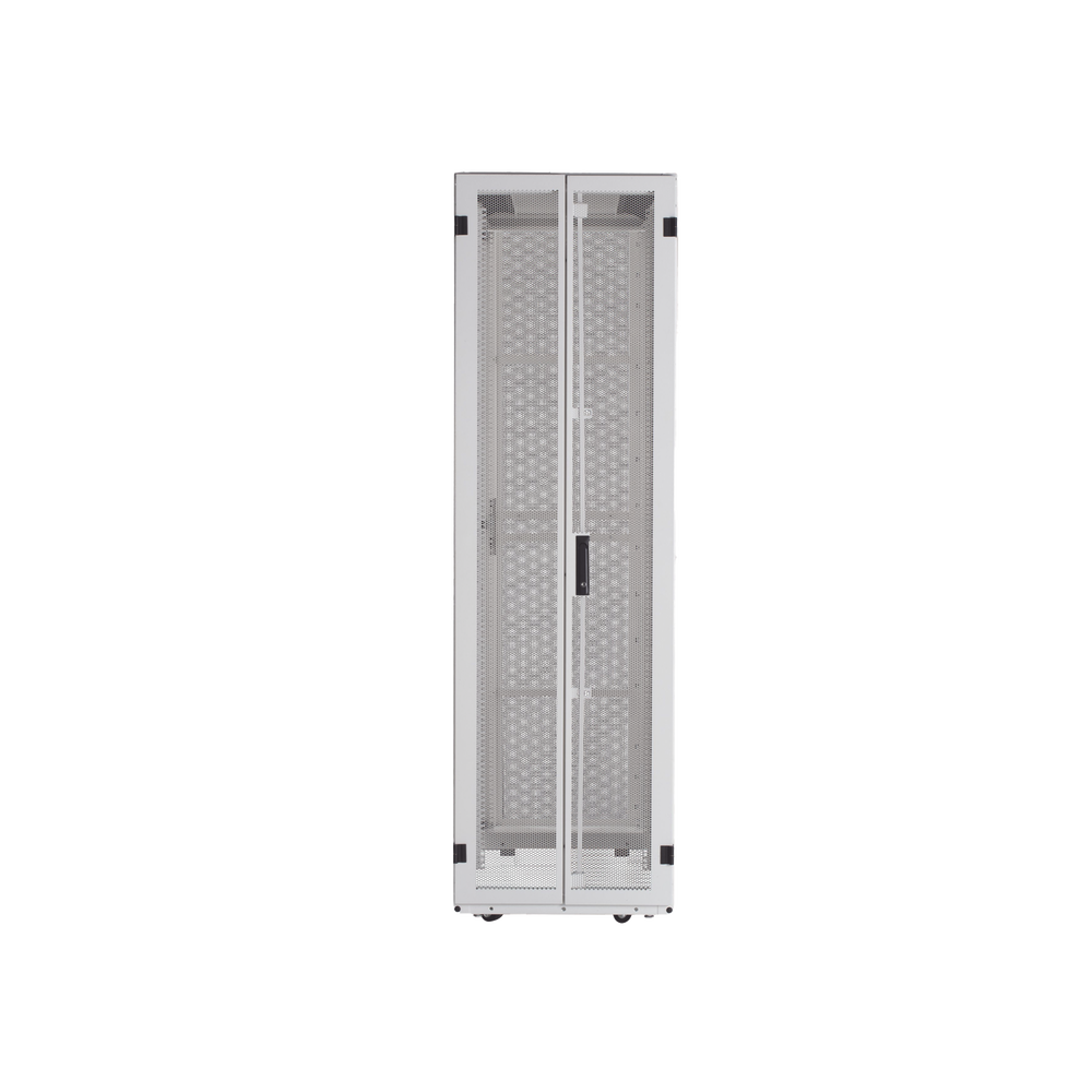 Gabinete FlexFusion™ XGL (Light) para Centros de Datos, 42 UR, 800 mm de Ancho, 1070 mm de Profundidad, Fabricado en Acero, Color Blanco