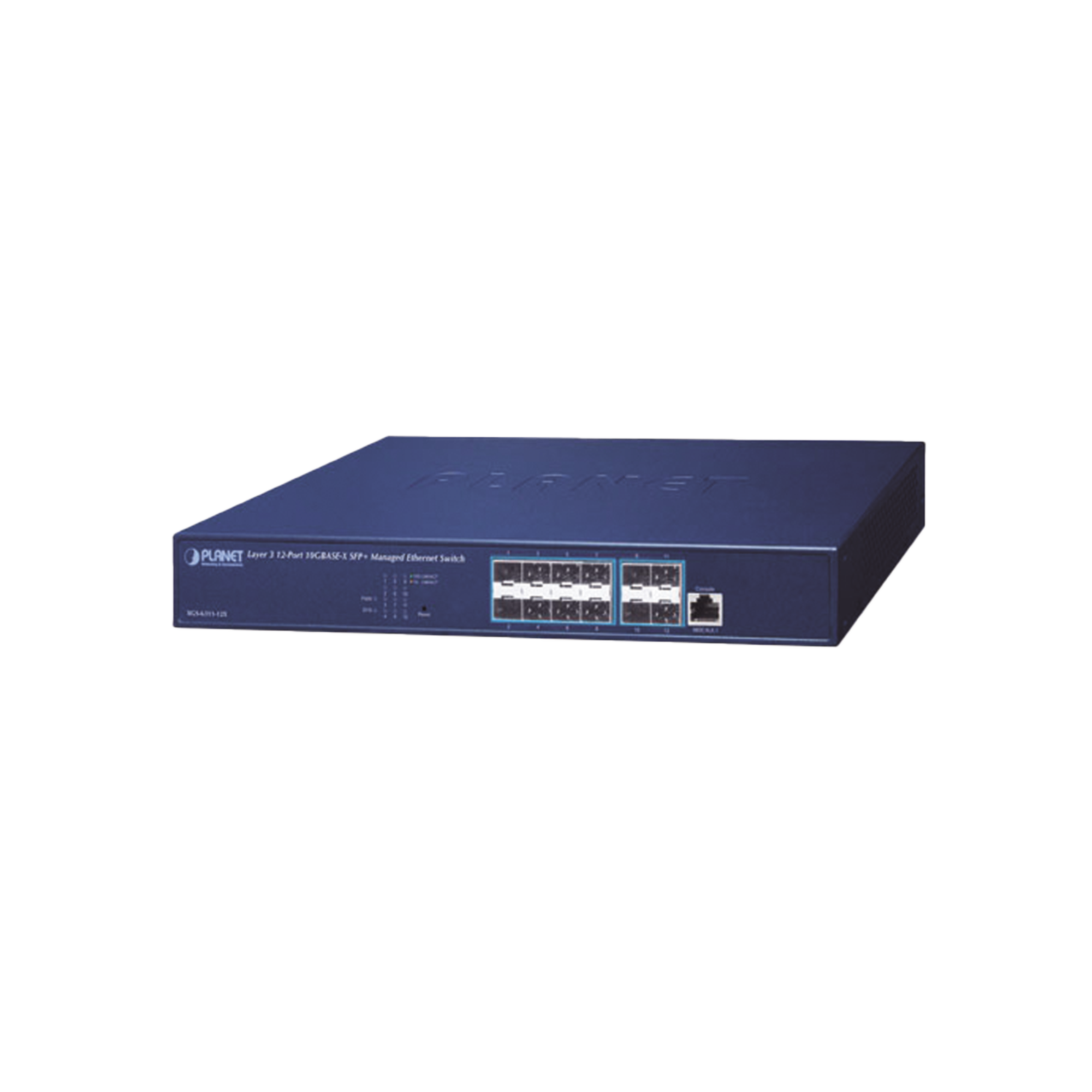 Switch Administrable Capa 3, 12 Puertos SFP+ 10G BASE-X, 1 Puerto de Consola  RJ45.