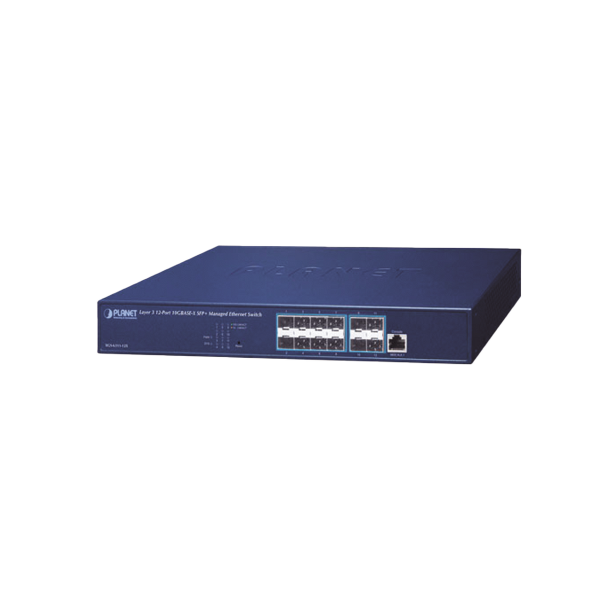 Switch Administrable Capa 3, 12 Puertos SFP+ 10G BASE-X, 1 Puerto de Consola  RJ45.