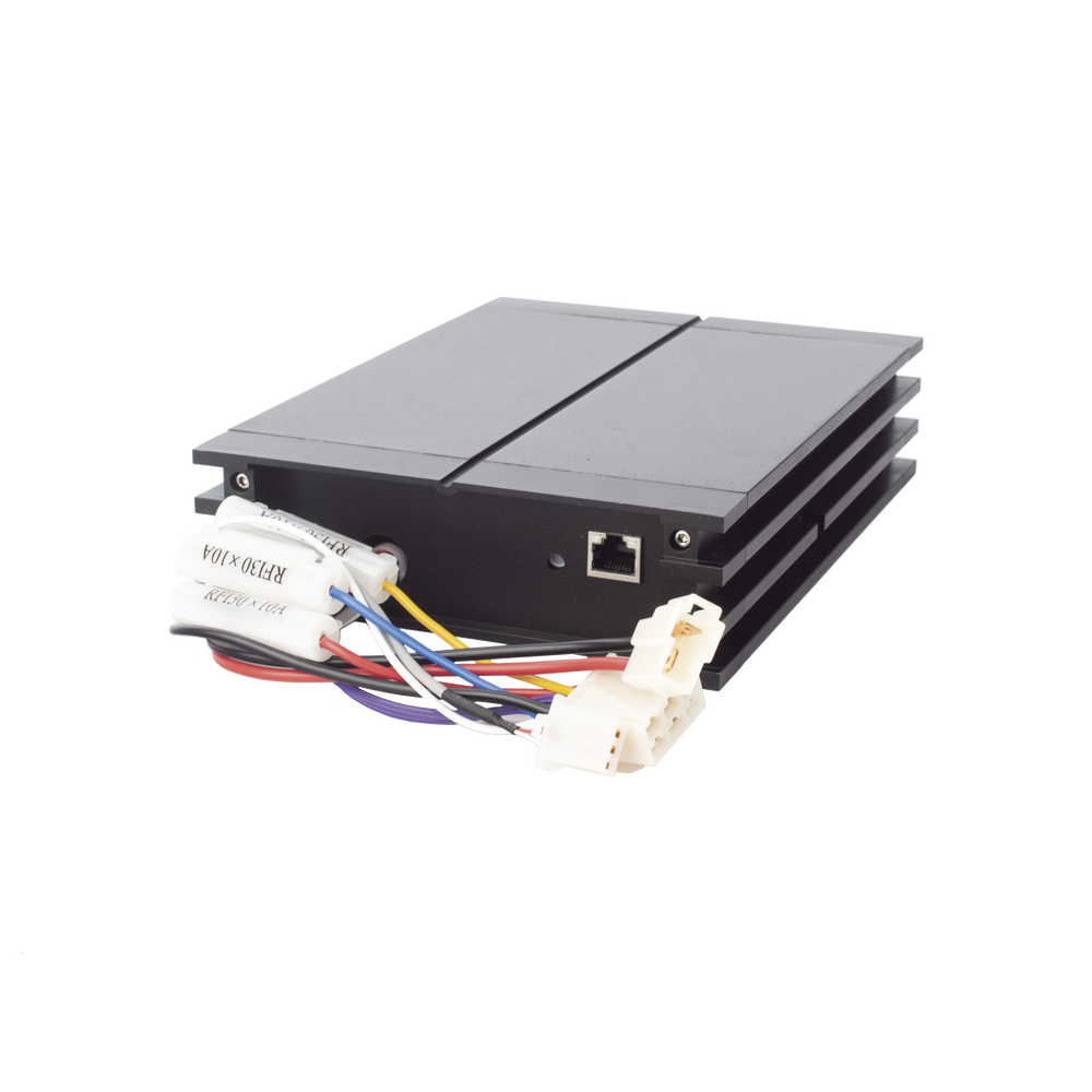 Sirena Vehicular de 100W de Potencia, Con Controlador Unimando Para Tonos, Control de 3 Salidas Auxiliares, Microfono e Interconexión a Radio