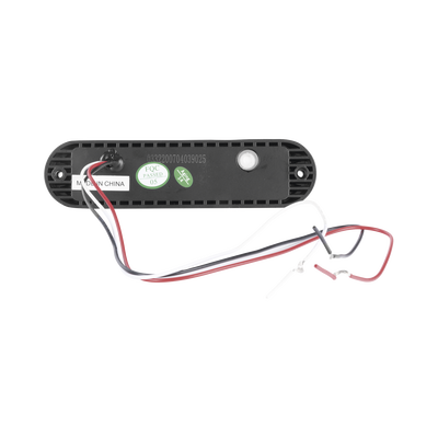Luz Auxiliar Ultra Brillante  IP67 de 6 LEDs, Color Ambar/Claro, con mica transparente y bisel negro