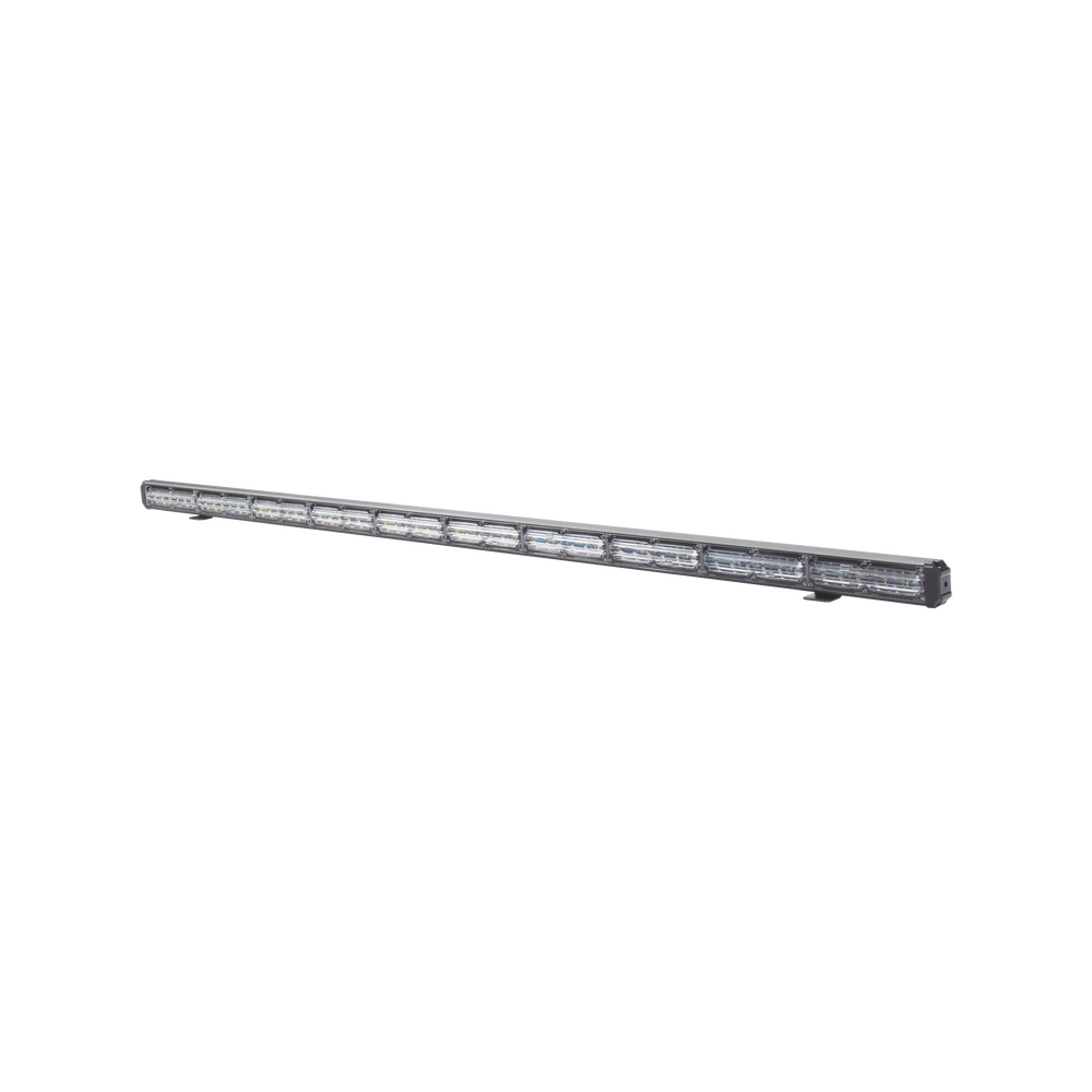 Barra de luz de advertencia de 10 Módulos de 6 LED, 49 Pulgadas Ambar