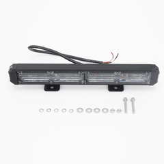Barra de Luz de Advertencia, 2 Módulos de 6 LED, 11 Pulgadas Rojo