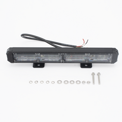 Barra de Luz de Advertencia, 2 Módulos de 6 LED, 11 Pulgadas Rojo