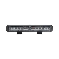 Barra de Luz de Advertencia, 2 Módulos de 6 LED, 11 Pulgadas Rojo