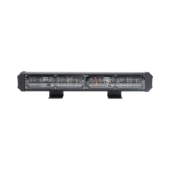 Barra de Luz de Advertencia, 2 Módulos de 6 LED, 11 Pulgadas Rojo/Claro