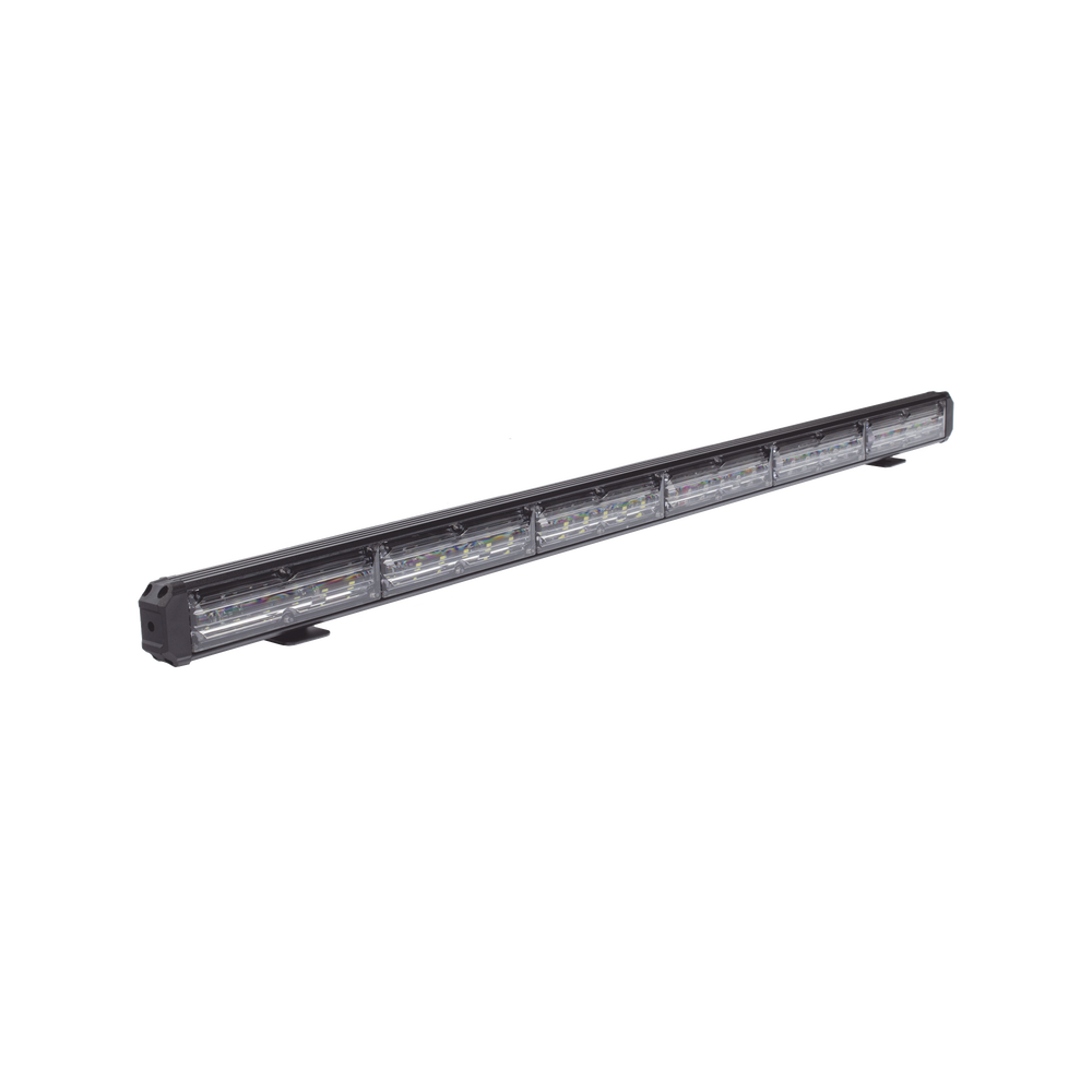 Barra de luz de advertencia de 6 Módulos de 6 LED, 30 Pulgadas, Ambar
