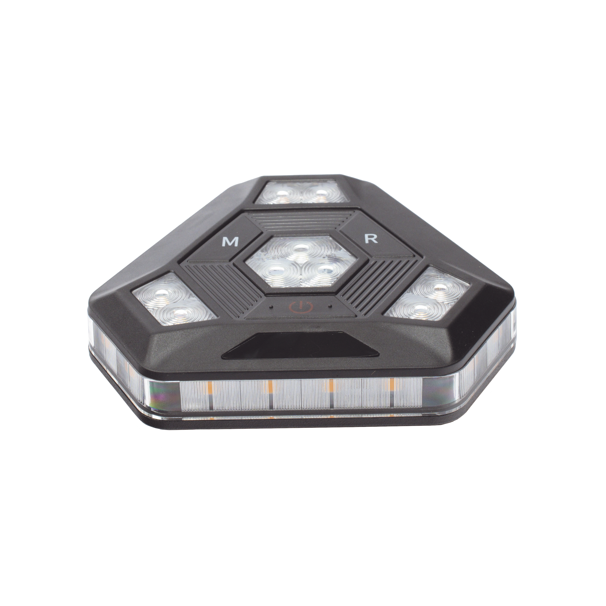 Luz Auxiliar Ámbar Ultra Brillante Para Automóviles, Motocicletas y Bicicletas Con Montaje Magnético