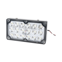 Luz de Escena de 6X3", Color Claro, Ideal para Ambulancias y Vehiculos de Trabajo