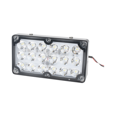 Luz de Escena de 6X3", Color Claro, Ideal para Ambulancias y Vehiculos de Trabajo