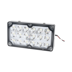 Luz de Escena de 6X3", Color Claro, Ideal para Ambulancias y Vehiculos de Trabajo