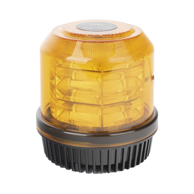 Burbuja brillante de 12 LEDs, color ambar, montaje fijo