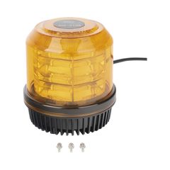Burbuja brillante de 12 LEDs, color ambar, montaje fijo