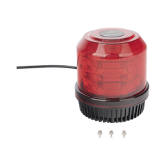 Burbuja brillante de 12 LEDs, color rojo, montaje fijo
