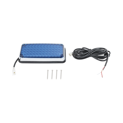 Luz de advertencia de 7x3", Color Azul, Ideal para ambulancias