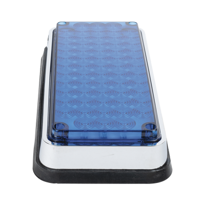 Luz de advertencia de 7x3", Color Azul, Ideal para ambulancias