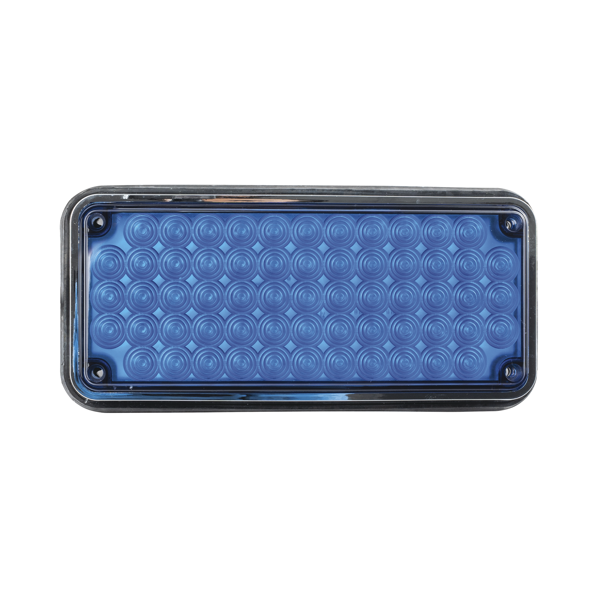 Luz de advertencia de 7x3", Color Azul, Ideal para ambulancias