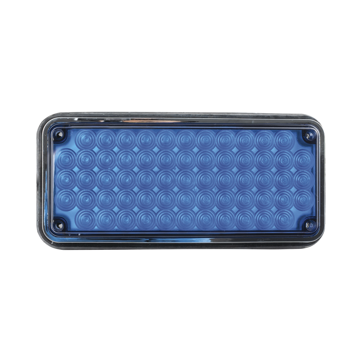 Luz de advertencia de 7x3", Color Azul, Ideal para ambulancias