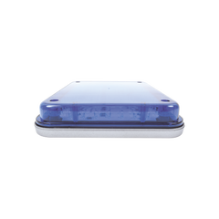 Luz de advertencia de 9x7", Color Azul, Ideal para Ambulancias