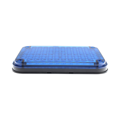 Luz de advertencia de 9x7", Color Azul, Ideal para Ambulancias
