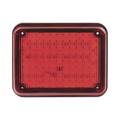 Luz de Advertencia de 9X7", Color Rojo, Ideal para Ambulancias
