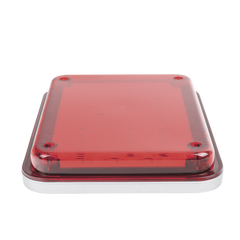 Luz de Advertencia de 9X7", Color Rojo, Ideal para Ambulancias