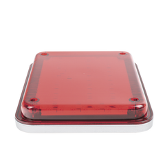 Luz de Advertencia de 9X7", Color Rojo, Ideal para Ambulancias