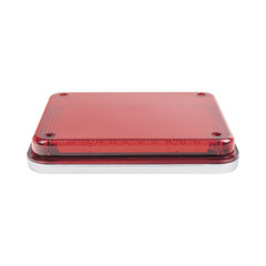 Luz de Advertencia de 9X7", Color Rojo, Ideal para Ambulancias