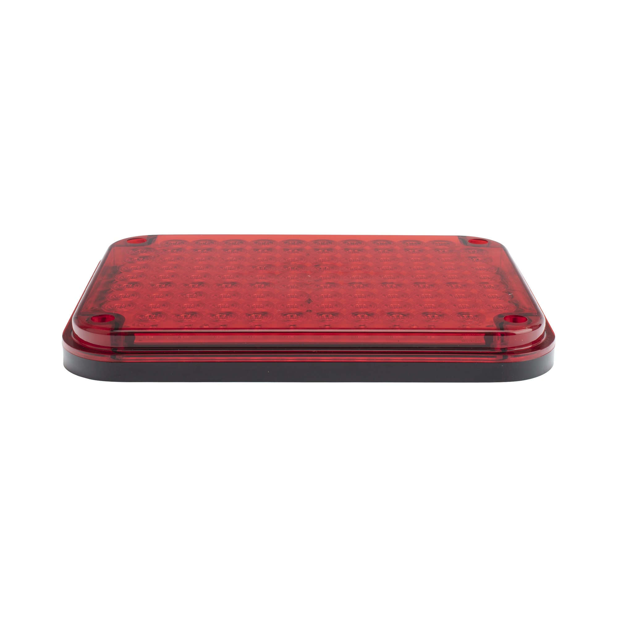 Luz de Advertencia de 9X7", Color Rojo, Ideal para Ambulancias