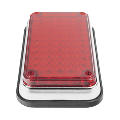 Luz de Advertencia de 6X4", Color Rojo, Ideal para Ambulancias