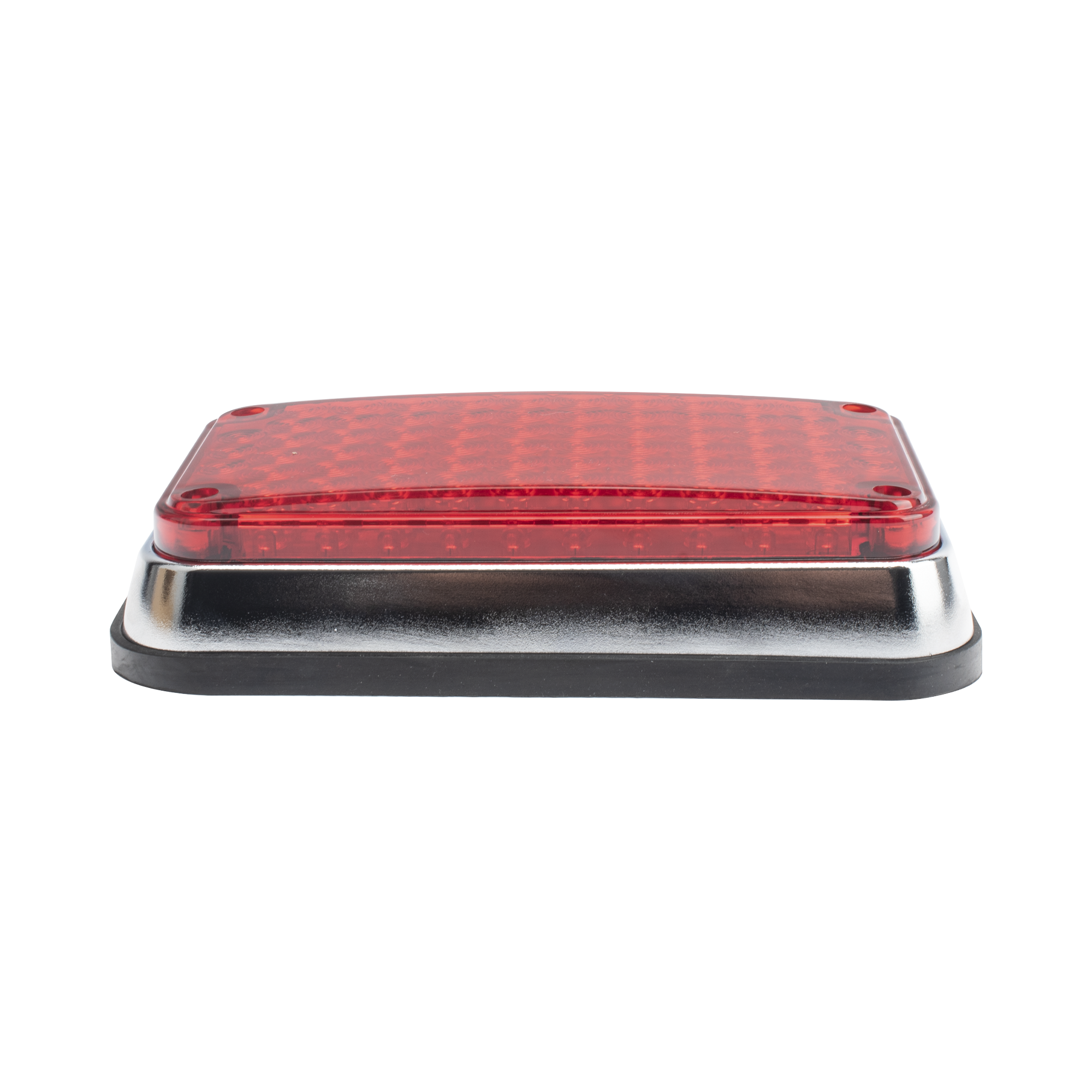 Luz de Advertencia de 6X4", Color Rojo, Ideal para Ambulancias
