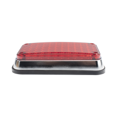 Luz de Advertencia de 6X4", Color Rojo, Ideal para Ambulancias