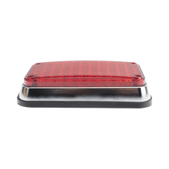 Luz de Advertencia de 6X4", Color Rojo, Ideal para Ambulancias