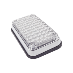 Luz de Advertencia de 6X4", Color Claro, Ideal para Ambulancias