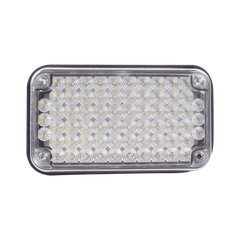 Luz de Advertencia de 6X4", Color Claro, Ideal para Ambulancias