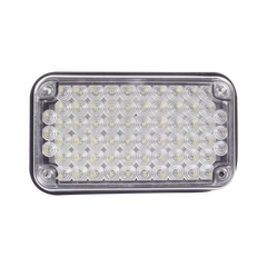 Luz de Advertencia de 6X4", Color Claro, Ideal para Ambulancias