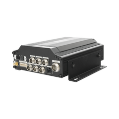 DVR Móvil / Multiplataforma / 4 Canales AHD 2 Megapixel / Almacenamiento en HDD / H.265 / Chip IA Embebido / Soporta 4G / WiFi / GPS