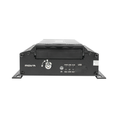 DVR Móvil / Multiplataforma / 4 Canales AHD 2 Megapixel / Almacenamiento en HDD / H.265 / Chip IA Embebido / Soporta 4G / WiFi / GPS