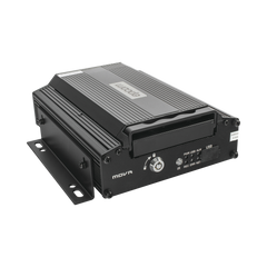 DVR Móvil / Multiplataforma / 4 Canales AHD 2 Megapixel / Almacenamiento en HDD / H.265 / Chip IA Embebido / Soporta 4G / WiFi / GPS
